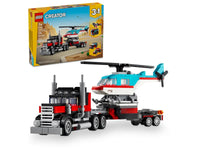 Lego - Flatbed Truck with Helicopter
