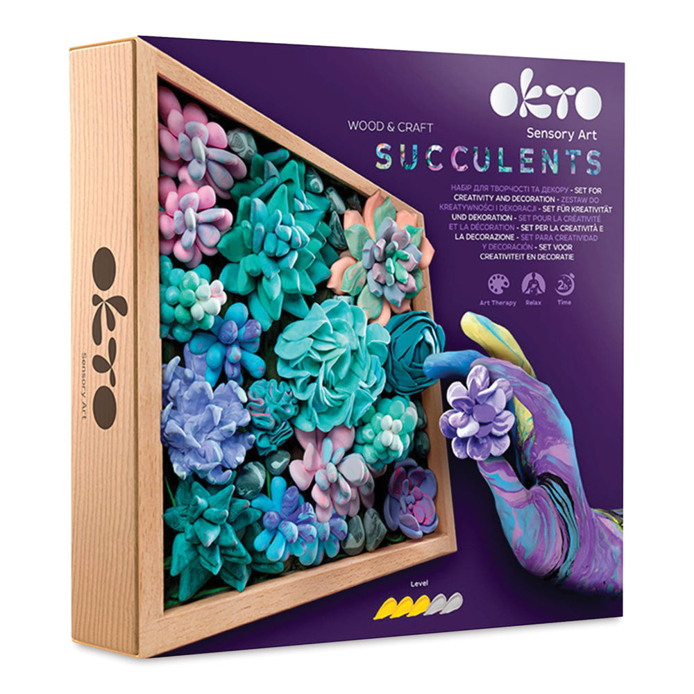 Woodcraft DIY Succulents - Tenderness