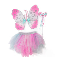 Think Mint Pink Skirt, Wings, & Wand