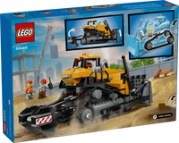 Lego City Yellow Bulldozer w/ Front Loader
