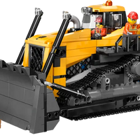 Lego City Yellow Bulldozer w/ Front Loader