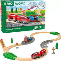 Brio - Pull Back Train Set