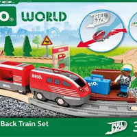 Brio - Pull Back Train Set