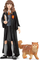 Hermione Granger & Crookshanks
