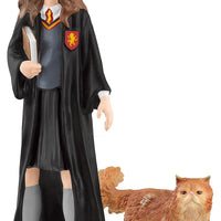 Hermione Granger & Crookshanks