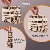 UGears Harry Potter The Knight Bus Model Kit