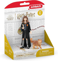 Hermione Granger & Crookshanks
