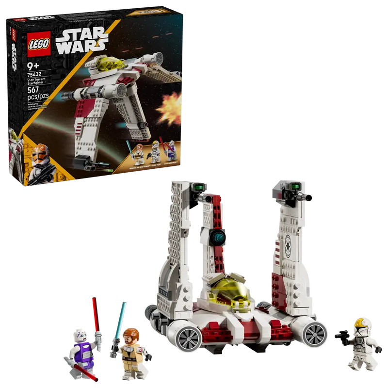 Lego Star Wars Star V-19 Torrent Starfighter