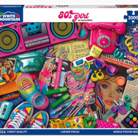 80s Girl 1000 Piece Puzzle