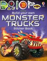 Build your own Monster Trucks Sticker Book
