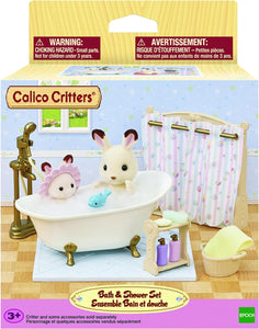 Calico Critters Bath & Shower Set