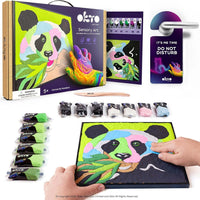 OKTO Coloring with Clay by Numbers - Panda