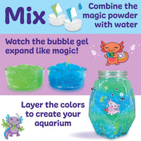 Glowing Axolotl Aquarium
