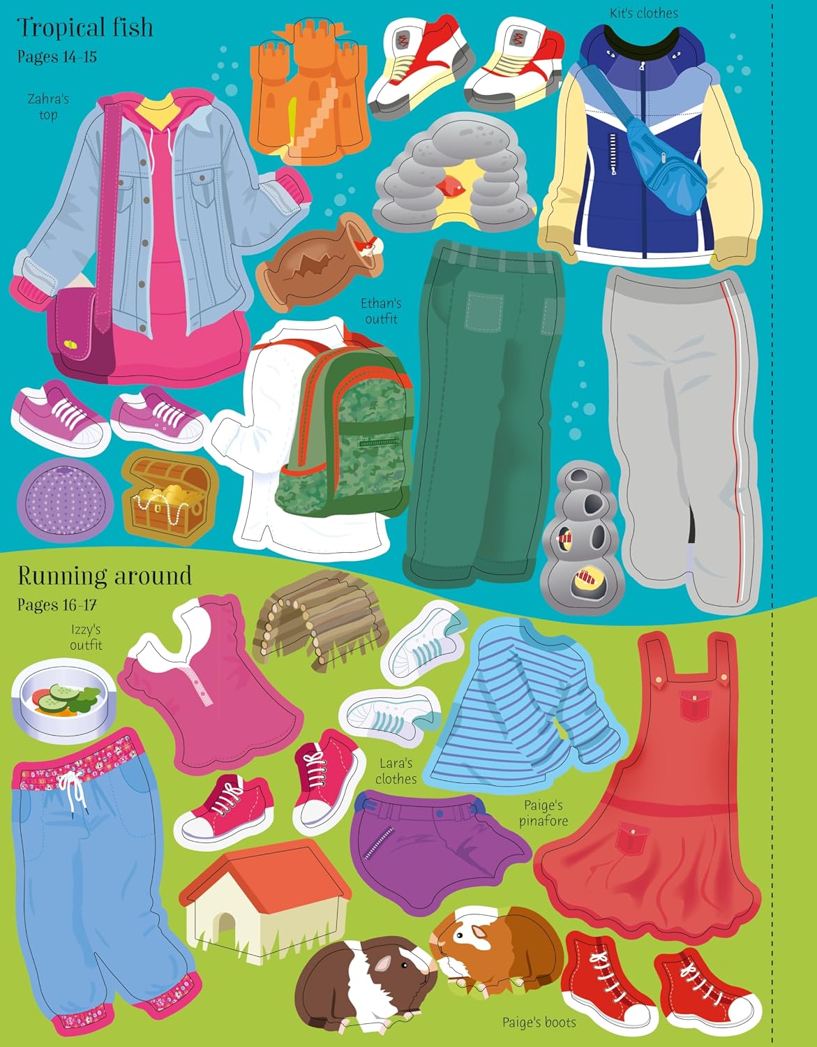 Sticker Dolly Dressing - Pets | Noggin Factory Toy Shop