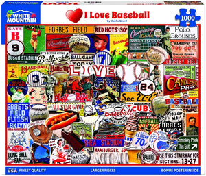 1000pc - I Love Baseball