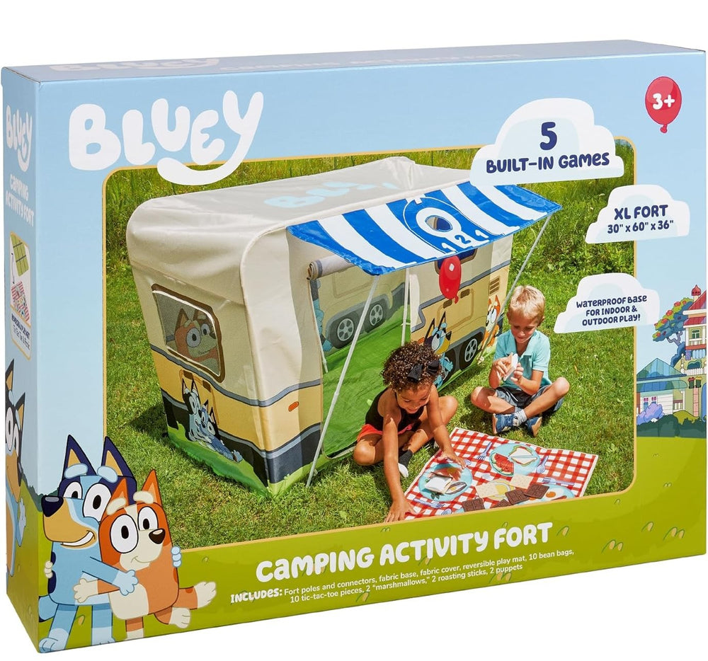 Bluey Camping Activity Fort