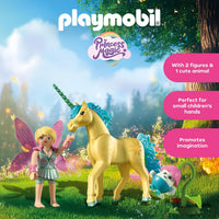Collectible Unicorn: Sunshine Blossom with Fairy
