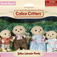 Calico Critters - Yellow Labrador Family