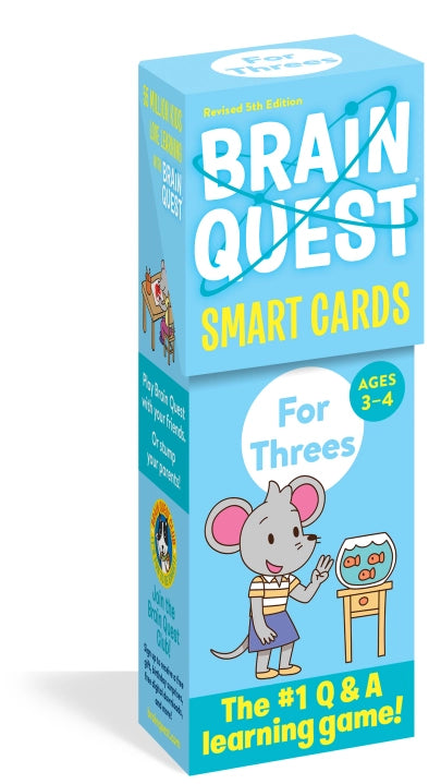 Brain Quest Smart Cards For Threes