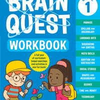 Brain Quest Workbook: Grade 1