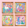 Magic Painting World - Unicorn and Friends
