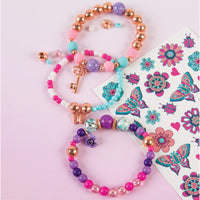 Bedazzled Charm Bracelets

