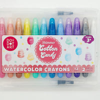 Cotton Candy Watercolor Crayons