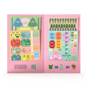 Sam & Julia Die-Cut Prints - Bathroom