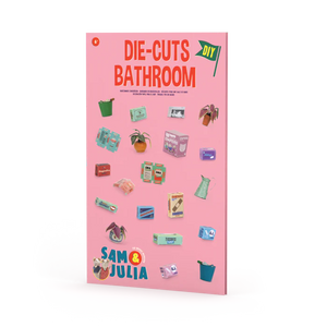Sam & Julia Die-Cut Prints - Bathroom