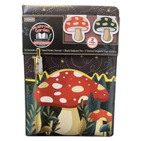 Mushroom Garden Pocket Journal With Pen