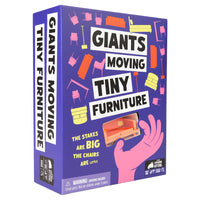 Giants Moving Tiny Furniture
