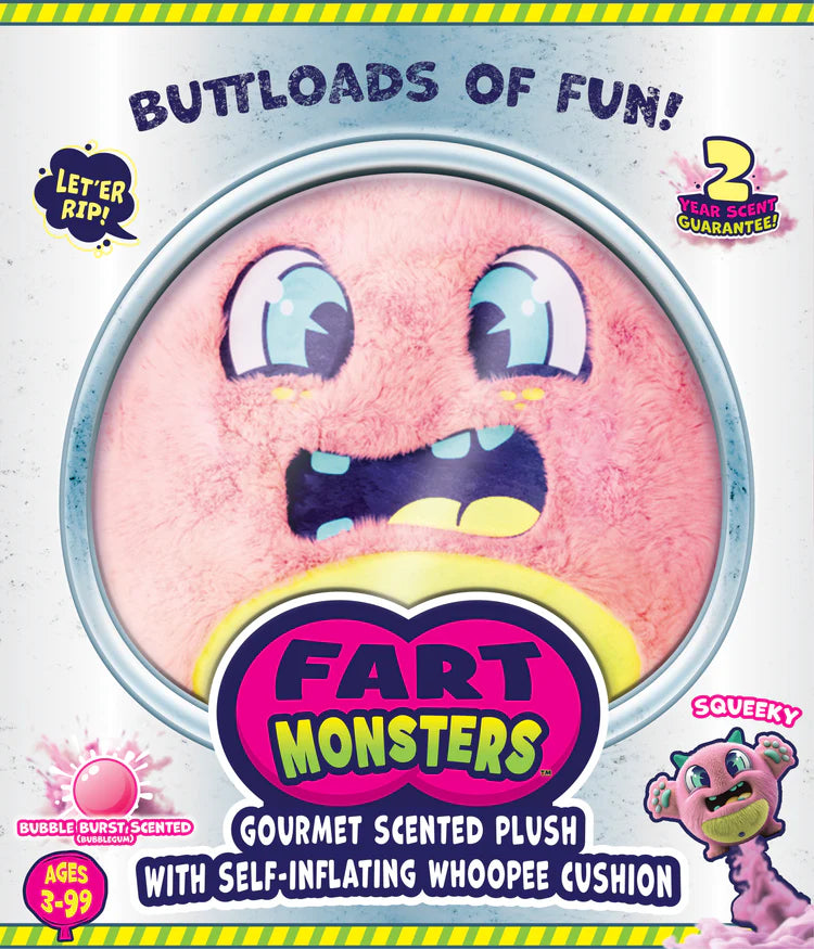 Squeeky/Bubble Gum - Fart Monster