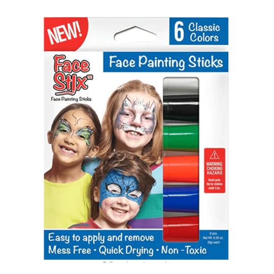 Face Paint Stix - 6 pack