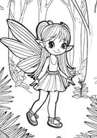 XXL Coloring Book - Fairyland Fun

