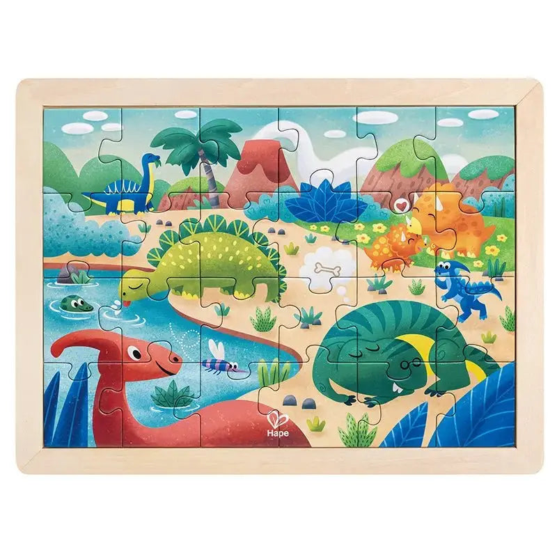 Tray Puzzle - Dino