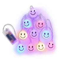 Choose Happy - Happy Face LED String Lights

