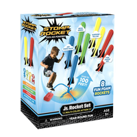 The Original Stomp Rocket Jr. Multi-Color Rocket Kit
