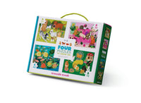 Four Puzzles to Grow On/Playful Pets
