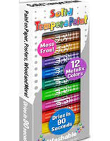 Kwik Stix 12 Count Metallic Colors
