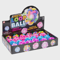 Light Up Loop Ball Keychain