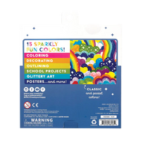 Rainbow Sparkle: Glitter Markers
