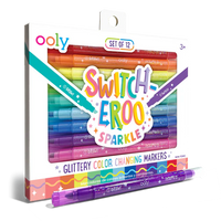 Switch-eroo! Sparkle Glittery Color Changing Markers
