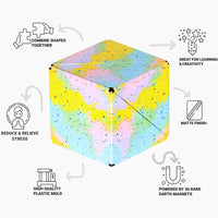 Shashibo Shape Shifting Cube - Pastel Watercolor
