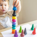 Stackable Crayons - Retro Rainbow
