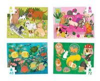 Four Puzzles to Grow On/Playful Pets
