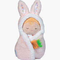 Pink Garden Baby Bunny Hug