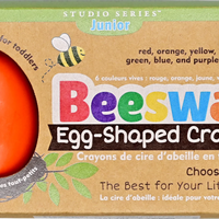 Beeswax Egg Crayons