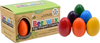 Beeswax Egg Crayons
