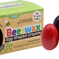 Beeswax Egg Crayons