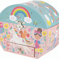 Rainbow Woodland Jewellery Box